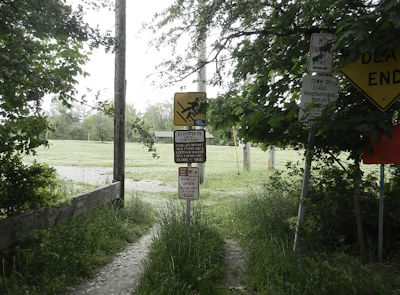 Evangola State Park Entrance From Shorecliff Road