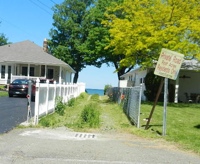 Roat Acres Access Point At Gordon Avenue